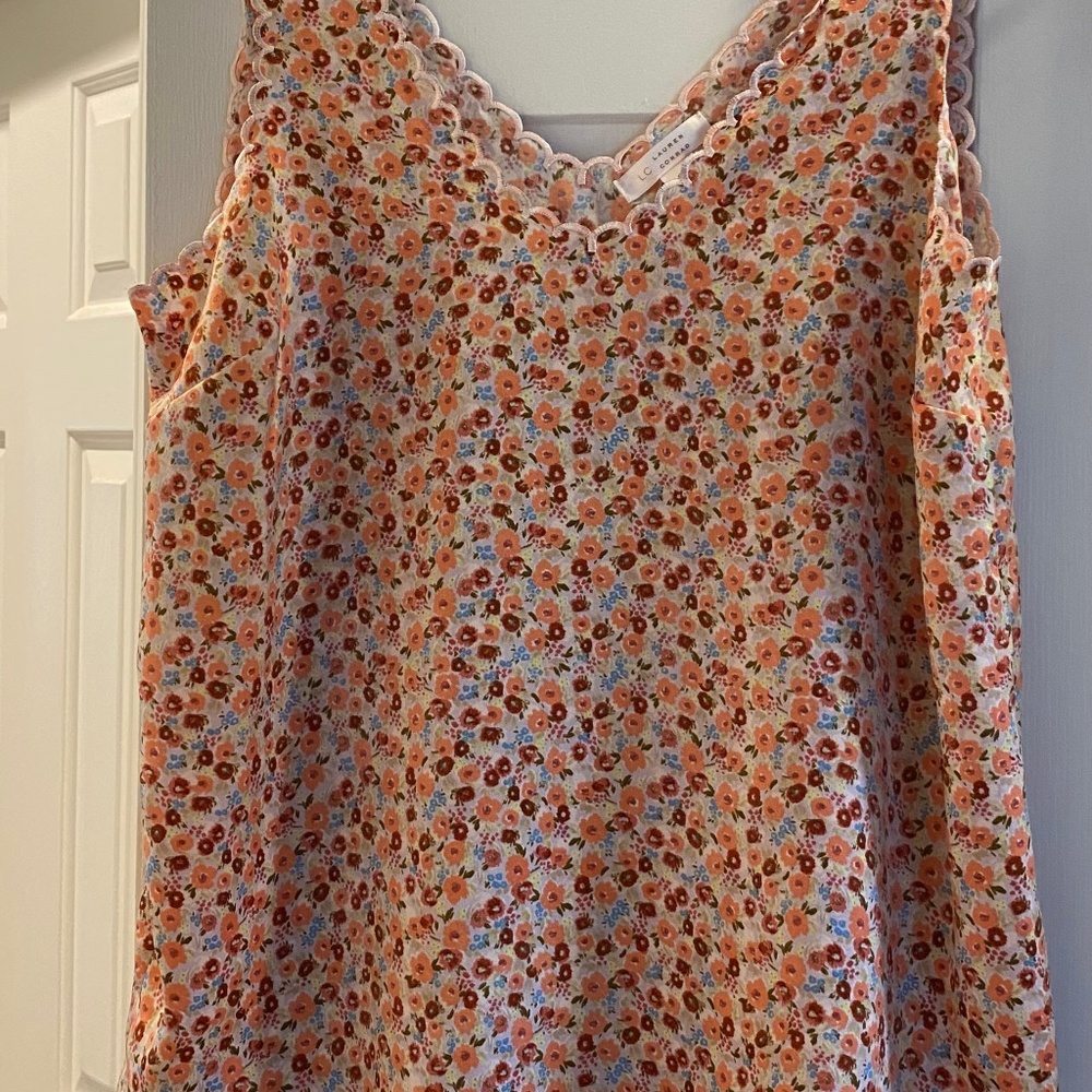LC Lauren Conrad sleeveless blouse